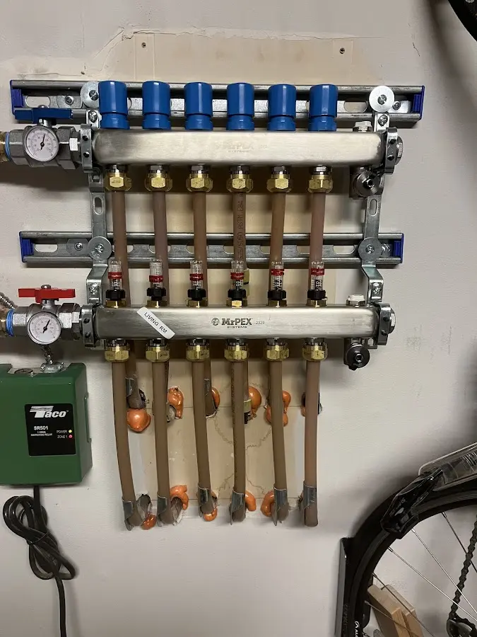 Plumber performing Leak Detection at a residential property in West Point